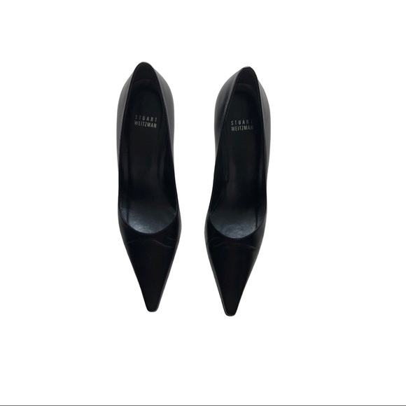 STUART WEITZMAN BLACK PUMPS SIZE 9B - Picture 2 of 10